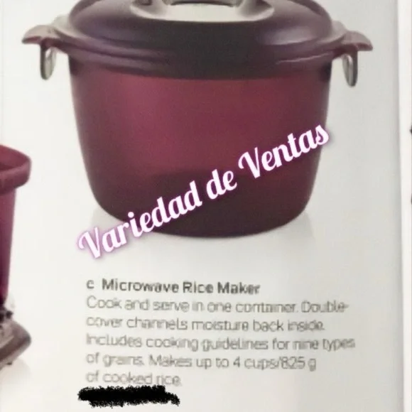 Tupperware Rice Steamer (Maker) - Picture 2 of 2